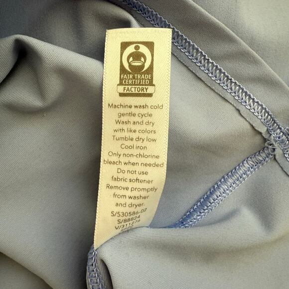 Athleta Racer Back‎ Workout Tank Top Drop Armholes in Blue, Size Small - Picture 7 of 7